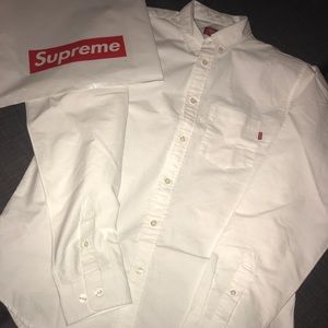 Supreme white shirt